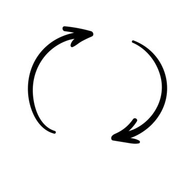 Elle boyanmış geri dönüşüm. Sorumlu toplum, ekoloji ve çevre kaygısı. Web sitesi için grafik ögesi. Zararlı maddelerin emisyonunu azaltmak, sıfır atık. Çizgi film düz vektör çizimi