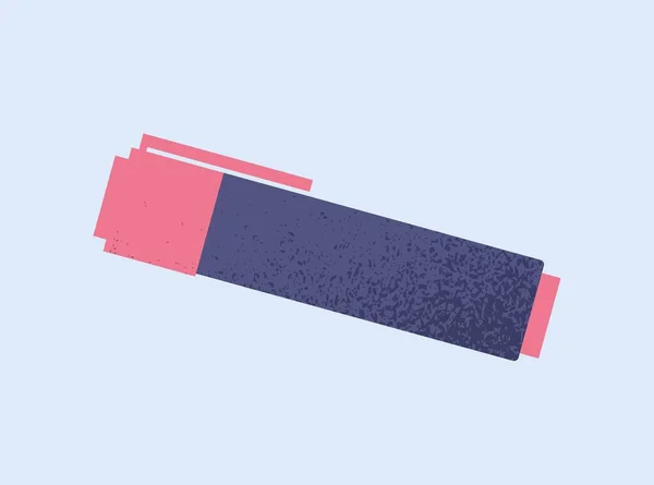 Icône Fournitures Scolaires Affiche Avec Marqueur Surligneur Pour Des Informations — Image vectorielle