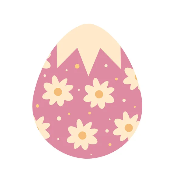 Buntes Eierkonzept Symbol Für Ostern Religiöse Feiertage Und Frühlingsfeste Natur — Stockvektor