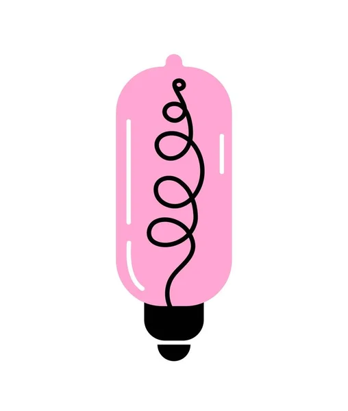 Creative Light Bulb Concept Aspiration Inspiration Idea Start Business Project — Stock Vector