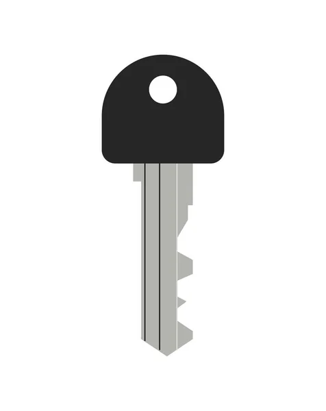 Door Key Concept Icon Website Key Home House Template Layout — Stock Vector