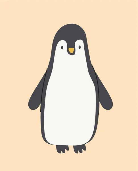 Concepto Juguete Pingüino Habitación Del Vivero Comodidad Calidez Antártida Animal — Archivo Imágenes Vectoriales