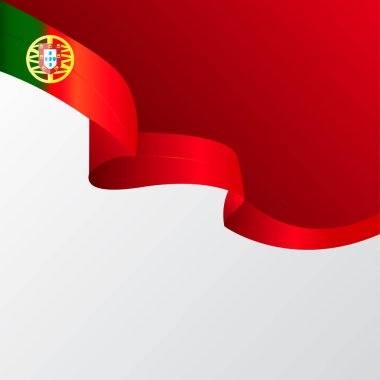 Oval Şekilde Portekiz Bayrağı Amblemi Ulusal Kimliği temsil ediyor