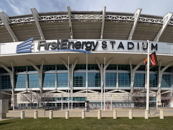 Cleveland Usa Března 2023 Stadion Firstenergy Domovem Nfl Cleveland Browns — Stock fotografie