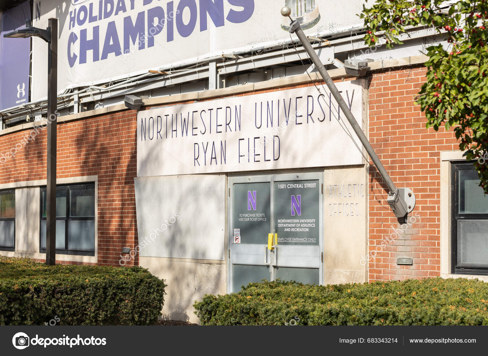 Evanston Usa October 2023 Ryan Field Built 1926 Home Northwestern