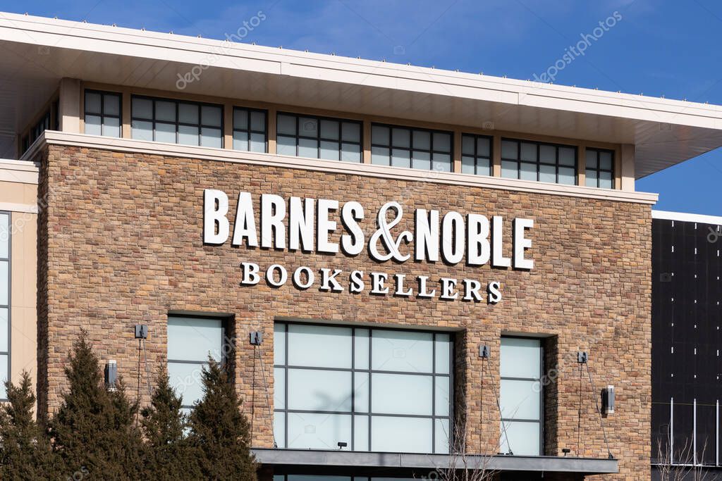 Oak Brook, IL, USA - February 12, 2024: Barnes and Noble Book Sellers is a book store chain with almost 600 locations over the United States.