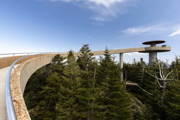 Clingmans Kubbesi, Kuzey Carolina 'daki Great Smoky Dağları Ulusal Parkı' nda, panoramik manzaralı ve yüksekliği 1.80 metre olan dairesel bir gözcü kulesi..