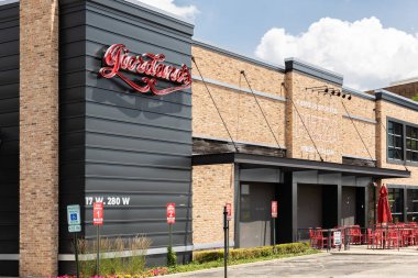 Oakbrook Terrace, IL, ABD - 17 Haziran 2024: Giordano 's Pizza, İtalyan pizza zinciri..