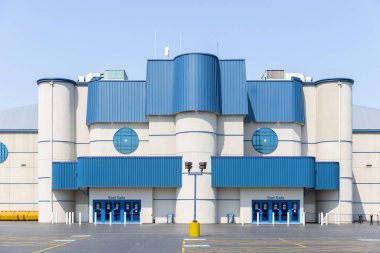 Rosemont, IL, ABD - 21 Haziran 2024: Allstate Arena, Chicago banliyölerinde 18.500 kapasiteli ve Chicago Wolves hokey takımına ev sahipliği yapan çok amaçlı bir mekan..