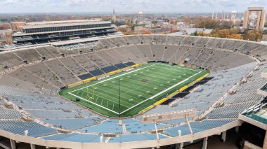 Notre Dame, IN, ABD - 25 Ekim 2024 Notre Dame Stadyumu Notre Dame Üniversitesi kampüsünün kalbinde yer almaktadır..