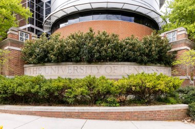 Knoxville, TN, ABD - 15 Nisan 2025: Tennessee Üniversitesi 'nin kampüsü Knoxville, TN' de yer almaktadır..