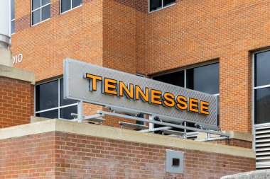 Knoxville, TN, ABD - 15 Nisan 2025: Tennessee Üniversitesi 'nin kampüsü Knoxville, TN' de yer almaktadır..