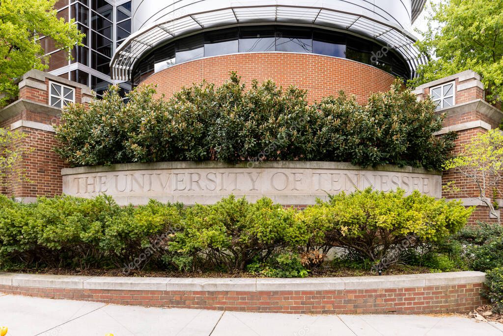Knoxville, TN, USA - April 15, 2025: The University of Tennessee's campus is located in downtown Knoxville, TN and was founded in 1794.