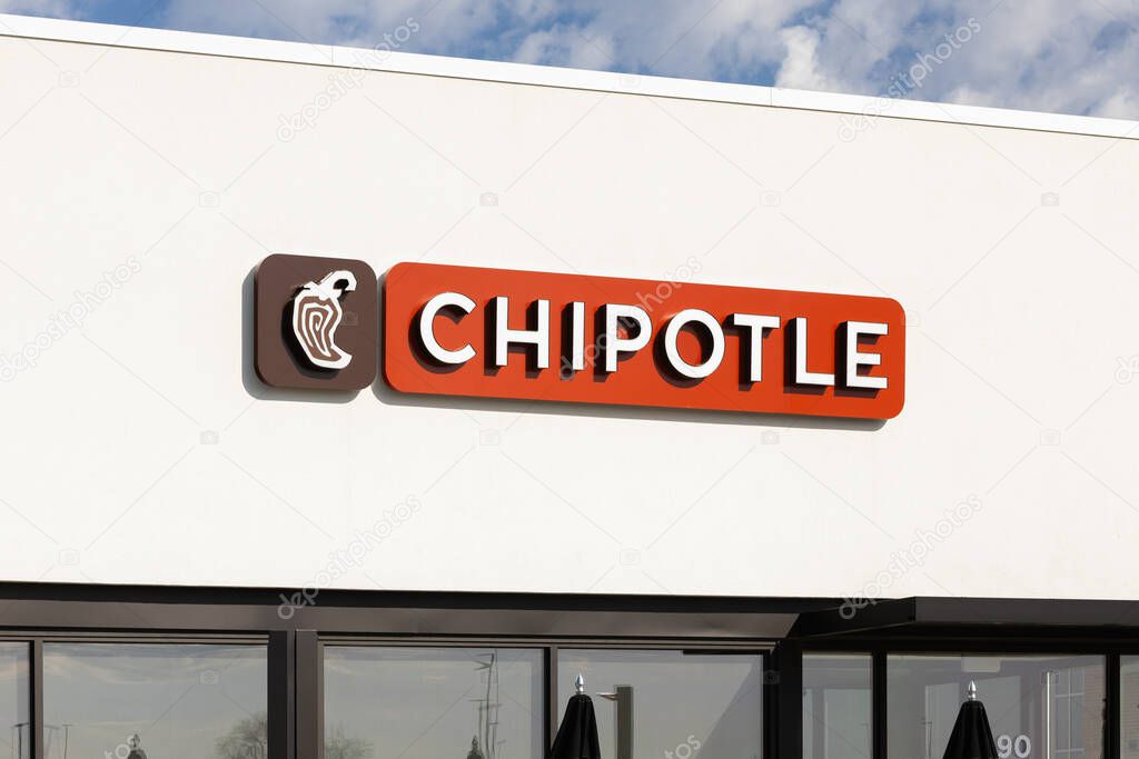 Batavia, IL, USA - March 28, 2025: Chipotle Mexican Grill is an American fast casual restaurant chain featuring tacos, bowls, and burritos with over 3,500 restaurants globally.