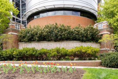 Knoxville, TN, ABD - 15 Nisan 2025: Tennessee Üniversitesi 'nin kampüsü Knoxville, TN' de yer almaktadır..