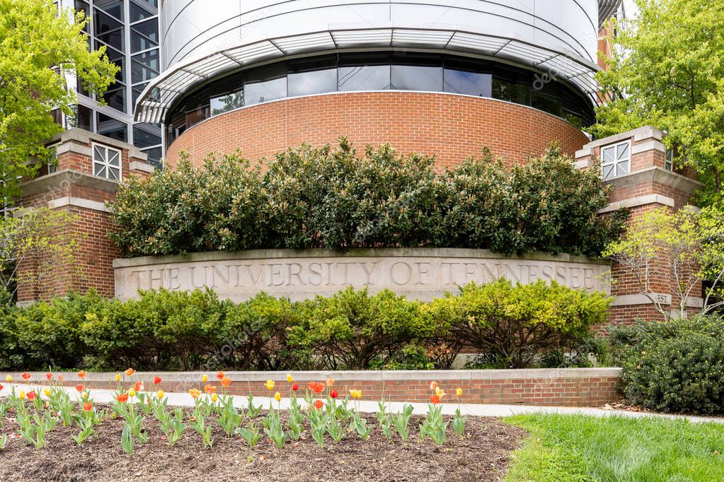 Knoxville, TN, USA - April 15, 2025: The University of Tennessee's campus is located in downtown Knoxville, TN and was founded in 1794.