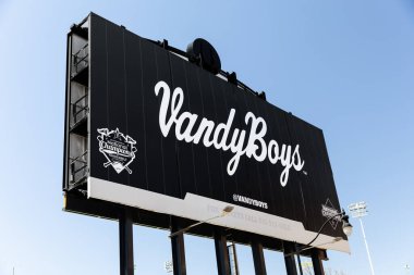 Nashville, TN, ABD - 15 Nisan 2025: Hawkins Field NCAA Vanderbilt Üniversitesi Commodores 'in beysbol stadyumudur. Takım aynı zamanda VandyBoys takma adını da kullanıyor.