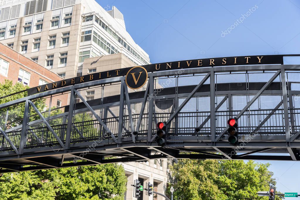 Nashville, TN, USA - September 29, 2025: Vanderbilt University is a private research university, founded in 1873, and located in the heart of Nashville, TN.