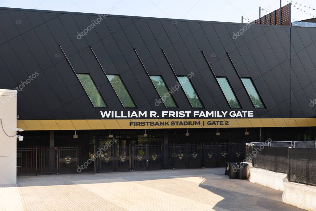Nashville, TN, USA - September 29, 2025: FirstBank Stadium, built in 1922, is home to the Vanderbilt University Commodores' football team.