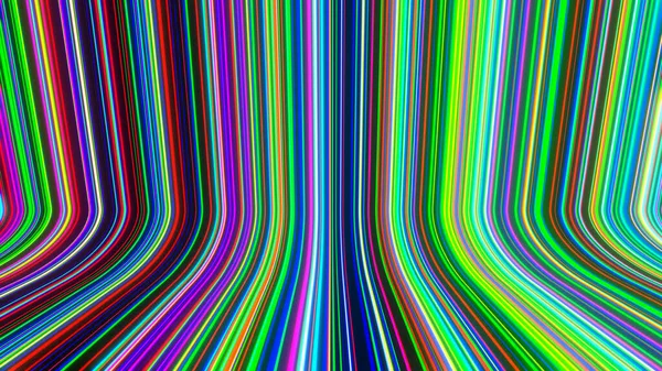 Abstract Multicolor Spectrum Background Bright Neon Rays Colorful Glowing Lines — Stock Photo, Image