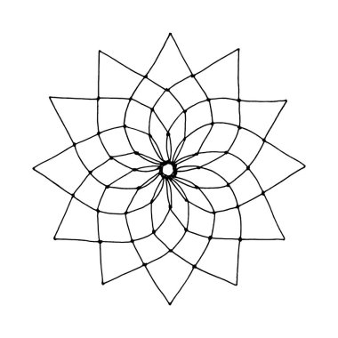 İplerle bağlanmış dört detaylı tüyün vektör çizimi, mürekkeple çizilmiş. Ezoterik tasarım, düş kapanı dekorasyonu, dövme sanatı, ruhani aksesuarlar ve bohem projeler için idealdir.