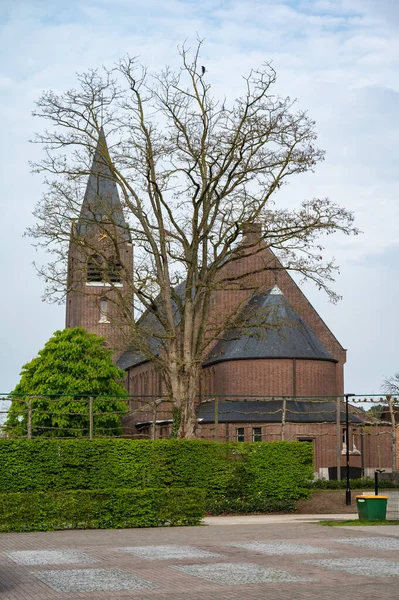 Geel Province Anvers Belgique Avril 2023 Église Catholique Route Village — Photo