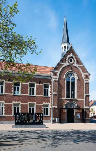 Hamme Região Flamenga Oriental Bélgica Maio 2023 Igreja Local Antiga — Fotografia de Stock