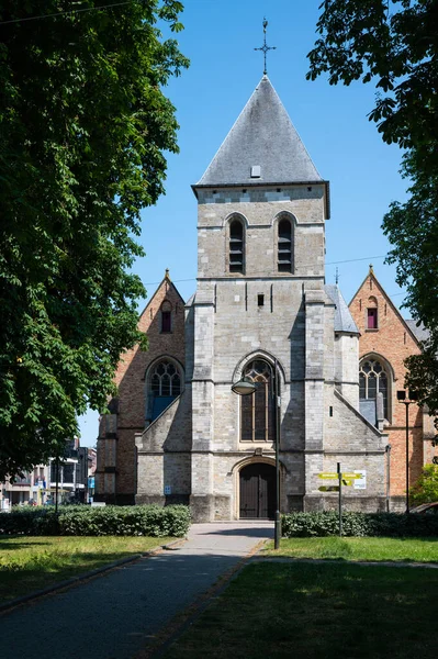 Berlare Obwód Flamandzki Wschodni Belgia Czerwca 2023 Miejscowy Kościół Katolicki — Zdjęcie stockowe