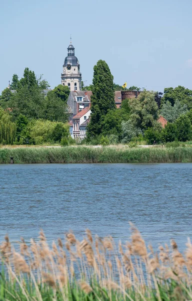 Ruppelmonde Antwerp Eyaleti Belçika Haziran 2023 Ruppelmonde Köyü Scheldt Nehrinin — Stok fotoğraf