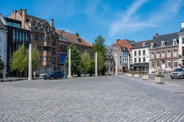 Tienen Brabante Fiammingo Belgio Maggio 2023 Edifici Storici Nella Vecchia — Foto Stock