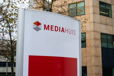 Mediahuis Amsterdam 'ın merkezi, Hollanda, 15 Kasım 2024