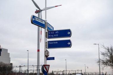 Westpoort Endüstriyel Alanı, Amsterdam, Hollanda, NOV 15, 2024