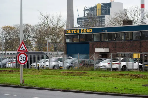 Hollanda Yolu Timtex lojistik ve teslimat şirketi Amsterdam, Hollanda, NOV 15, 2024