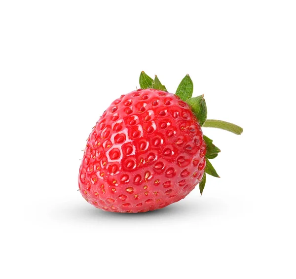 Thai Strawberry Fresh Strawberry Isolated White Background — Stock Photo, Image