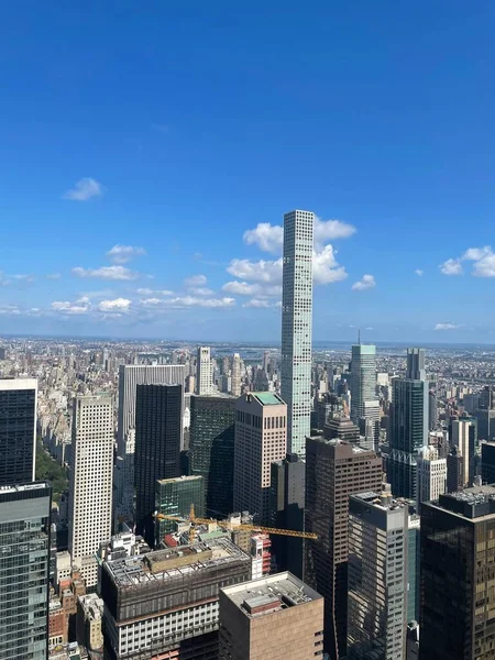 Vista Nueva York Desde Rockefeller Center — Foto de Stock