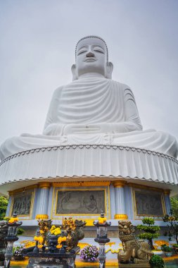 Ba Na Hills Da Nang Vietnam yakınındaki Buda heykeli