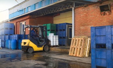 Balık fabrikası. Yüksek kalite fotoğraf