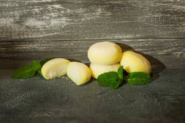 Mochi gerçek anlamda. Yüksek kalite fotoğraf