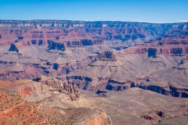 Büyük Kanyon Cedar Tepesi Bitişik Kanyonların Geniş Görüş Alanı, ABD