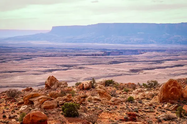 89. Otoyol 'daki Antilop Geçidi Vista' dan Grand Canyon Fissure, Navajo Nation