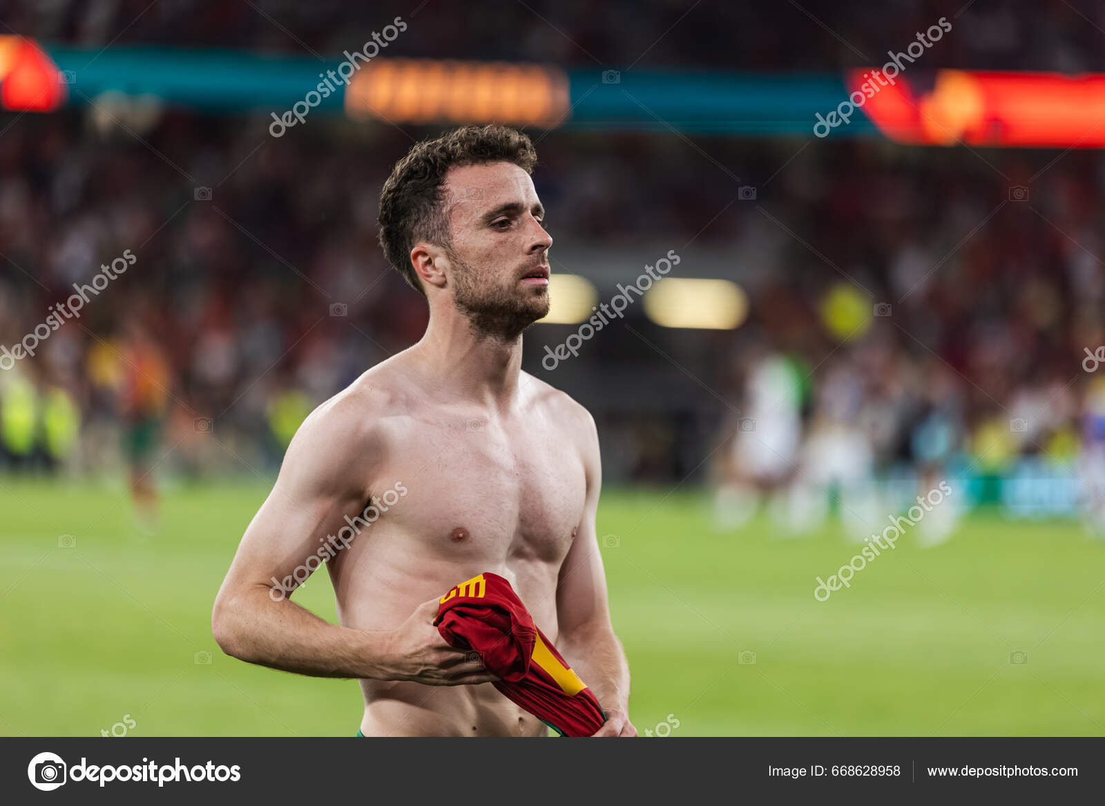 Diogo Jota Uefa Euro 2024 Qualification Game National Teams Portugal