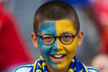 Portekiz ve Bosna-Hersek milli takımları arasında Estadio Da Luz, Lizbon, Portekiz 'de oynanan UEFA Euro 2024 ön eleme maçındaki taraftarlar. (Maciej Rogowski)