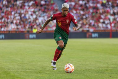 Joao Cancelo UEFA Euro 2024 ön eleme maçında Portekiz ve Bosna-Hersek milli takımları arasında Estadio Da Luz, Lizbon, Portekiz 'de oynandı. (Maciej Rogowski)