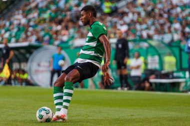 Matheus Reis, Trofeu Cinco Violinos maçında Estadio Jose Alvalade, Lizbon 'da Sporting CP ve Villarreal CF arasında oynamıştı. (Maciej Rogowski)