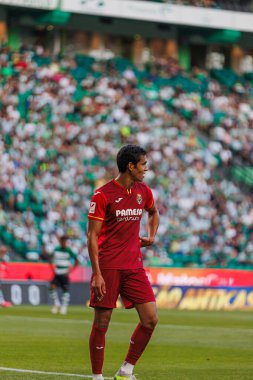 Portekiz, Lizbon 'daki Estadio Jose Alvalade' de, Sporting CP ve Villarreal CF arasında oynanan Trofeu Cinco Violinos maçında Aissa Mandi. (Maciej Rogowski)