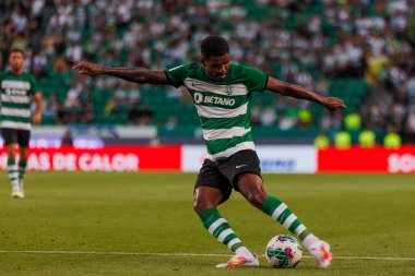 Matheus Reis, Trofeu Cinco Violinos maçında Estadio Jose Alvalade, Lizbon 'da Sporting CP ve Villarreal CF arasında oynamıştı. (Maciej Rogowski)