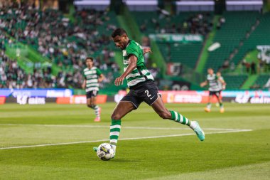 Liga Portugal 2022 / 23 maçında Matheus Reis, Estadio Jose Alvalade, Lizbon, Portekiz 'de Sporting CP ve CS Maritimo arasında. (Maciej Rogowski)