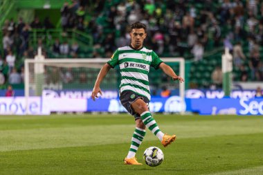 Portekiz Ligi 2022 / 23 maçında Pedro Goncalves Estadio Jose Alvalade, Lizbon, Portekiz 'de Sporting CP ve CS Maritimo arasında. (Maciej Rogowski)