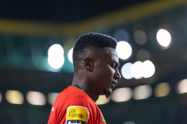 Liga Portekiz 2022 / 23 maçında Moises Mosquera, Estadio Jose Alvalade, Lizbon, Portekiz 'de Sporting CP ve CS Maritimo arasında. (Maciej Rogowski)