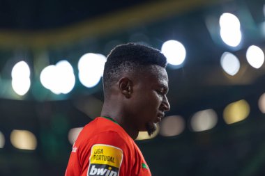 Liga Portekiz 2022 / 23 maçında Moises Mosquera, Estadio Jose Alvalade, Lizbon, Portekiz 'de Sporting CP ve CS Maritimo arasında. (Maciej Rogowski)